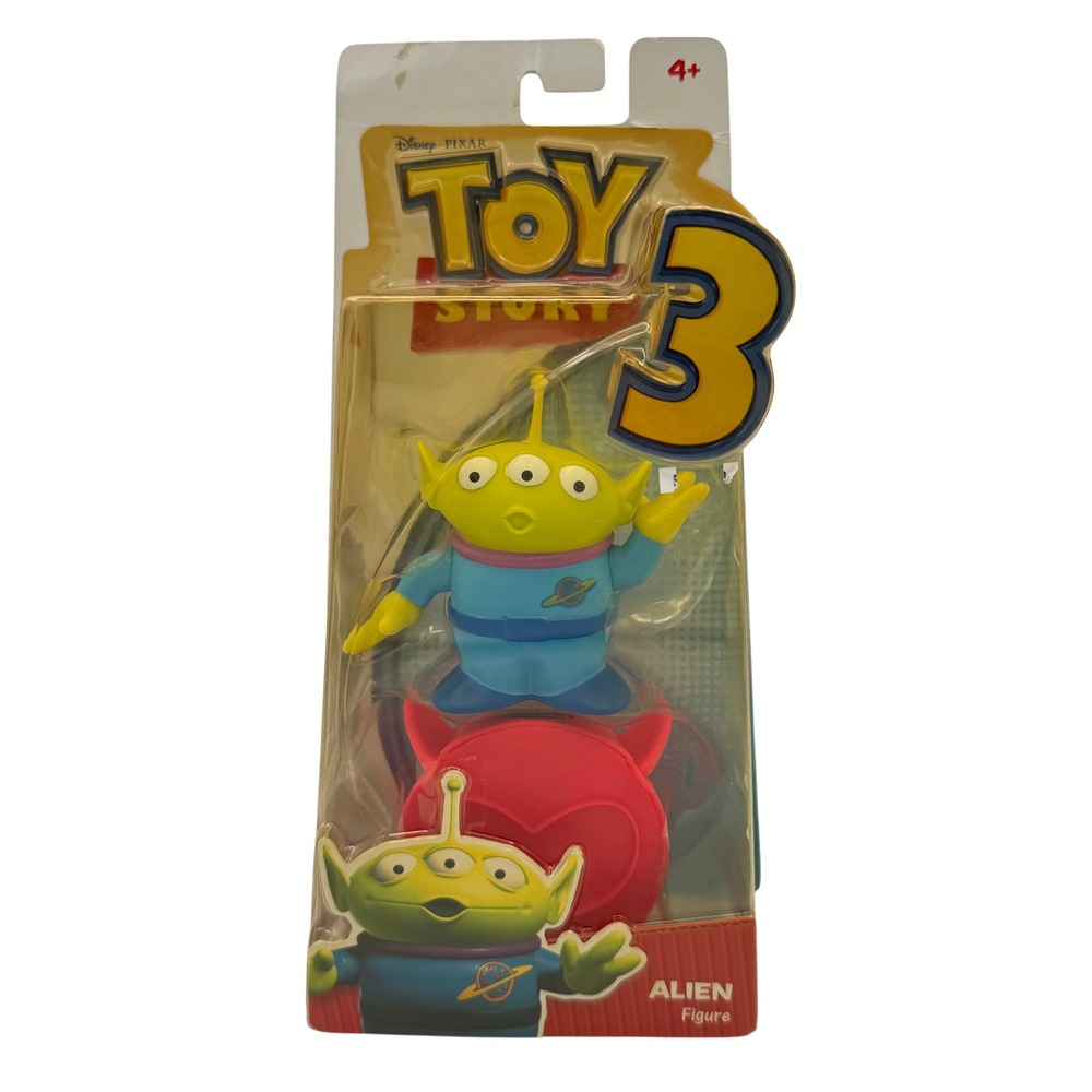 Disney Pixar Toy Story 3 Alien Posable Figure Prize Stand Mattel 2009 NIB